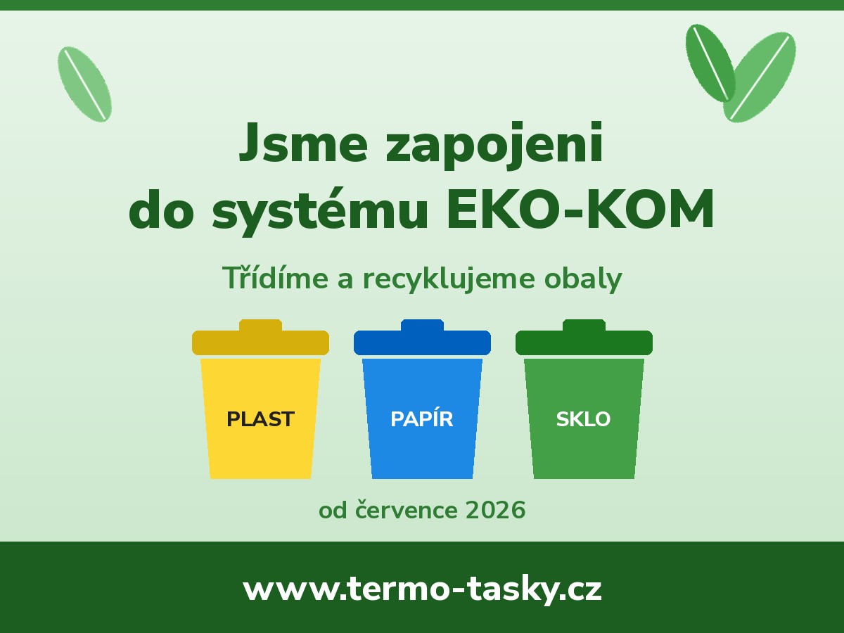 Jsme zapojeni do systému EKO-KOM